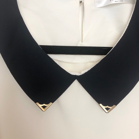 Long Sleeve White Chiffon Blouse - Picture 4 of 8